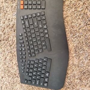 Black Ergonomic Keyboard